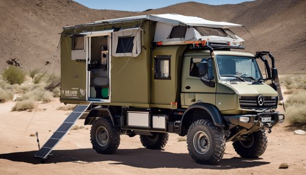 Transformez votre Unimog en camping-car pour des aventures tout terrain